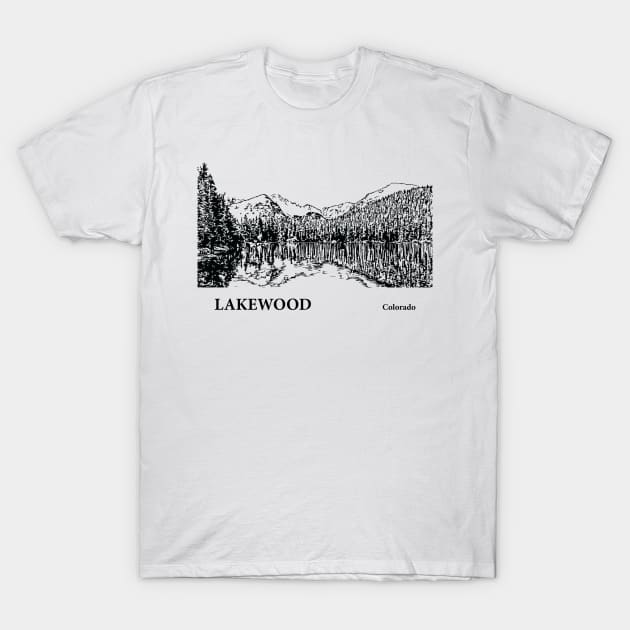 Lakewood - Colorado T-Shirt by Lakeric